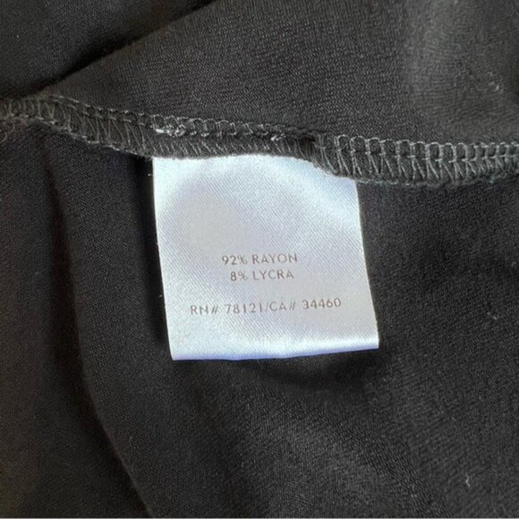 EILEEN FISHER Viscose-Jersey Scoop-Neck Tunic - PM - Picture 6 of 7